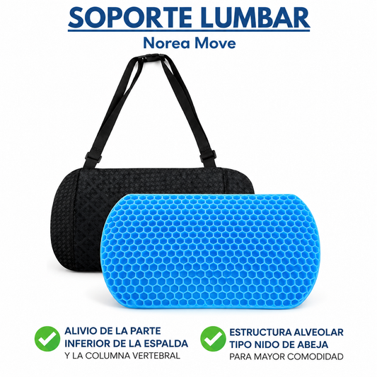 Cojín Lumbar Ergonómico de Gel - Norea Move ™