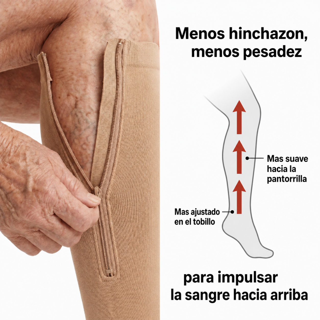 Medias de Compresión con Cremallera - Norea Move™